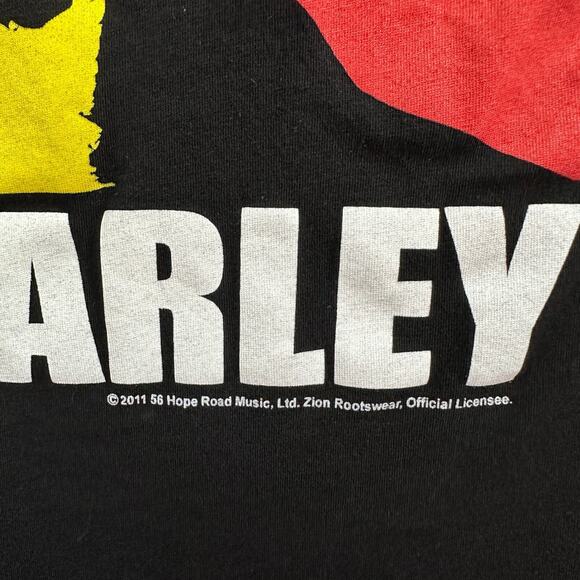 Bob Marley Zion Rootswear Shirt Mens XL Black 2011 One Love Jamaica Collection - Picture 4 of 9